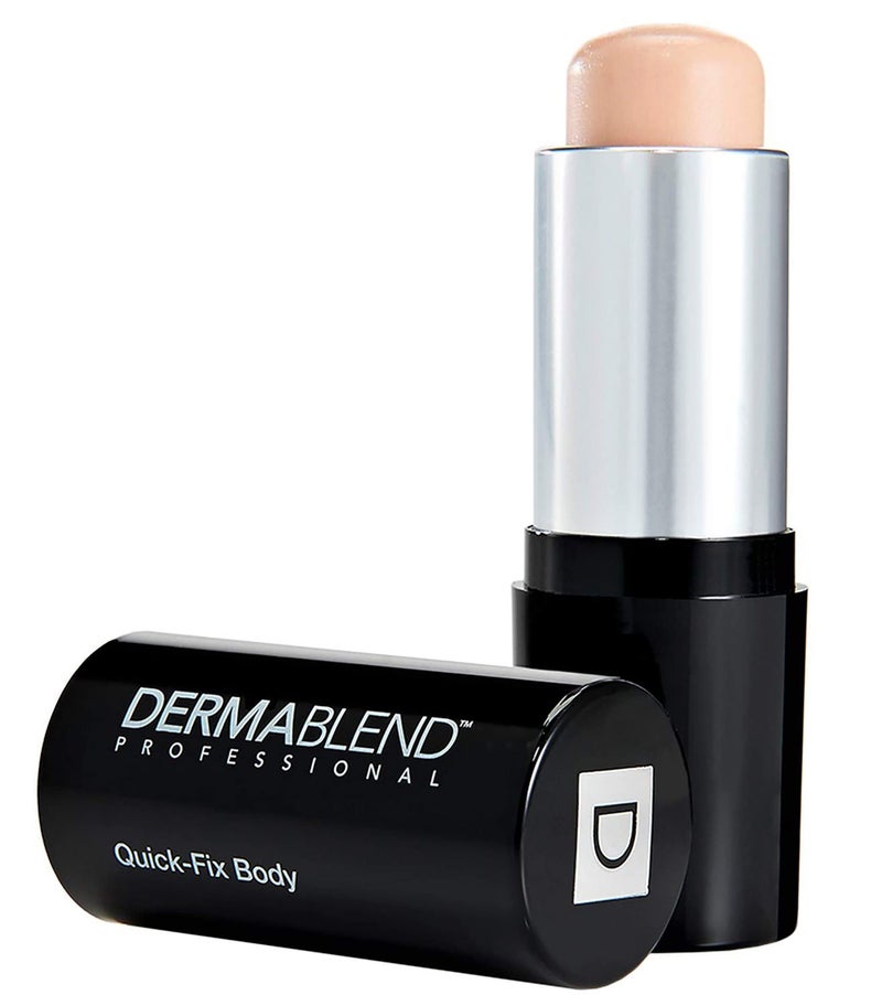 Dermablend Quick-Fix Body Makeup Full Coverage Foundation Stick, Water-Resistant Body Concealer for Imperfections & Tattoos, 0.42 oz - Image 1